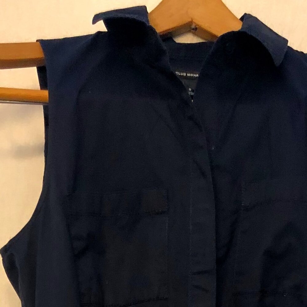 Club Monaco Navy Dress: Size Small